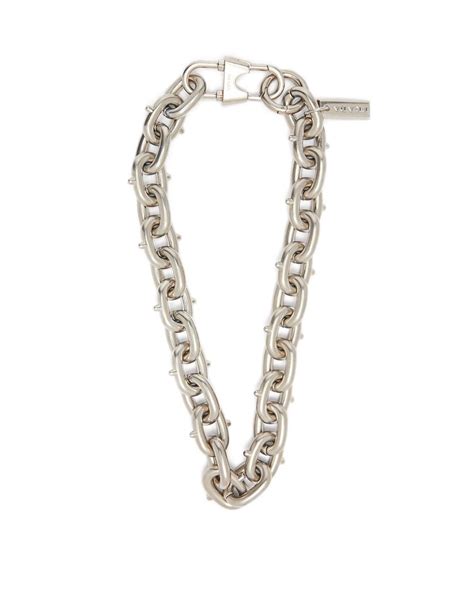 prada chunky chain necklace